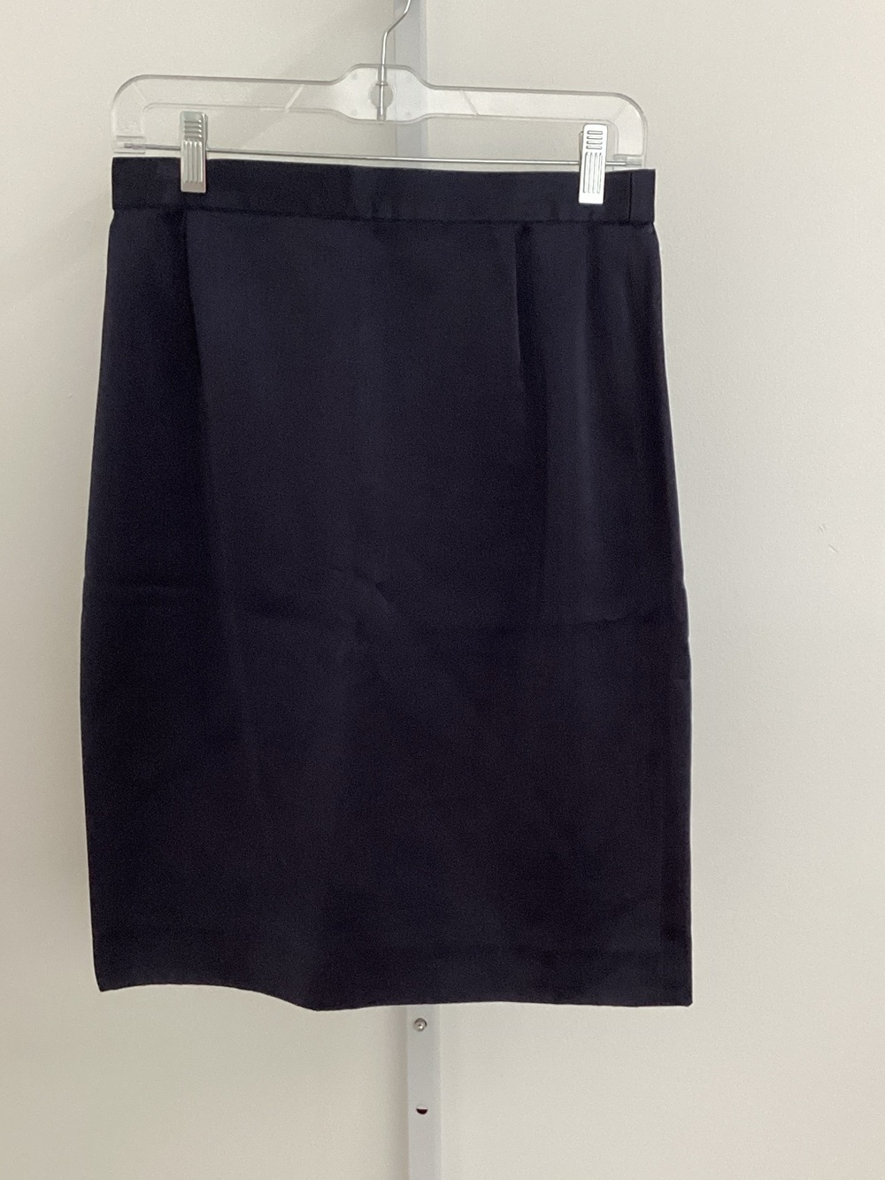 Louis Feraud Navy Pencil Skirt - Sleek Tailored Design